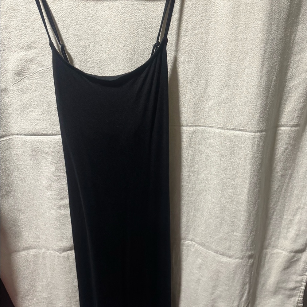 Auden Classic Black Strapless Dress